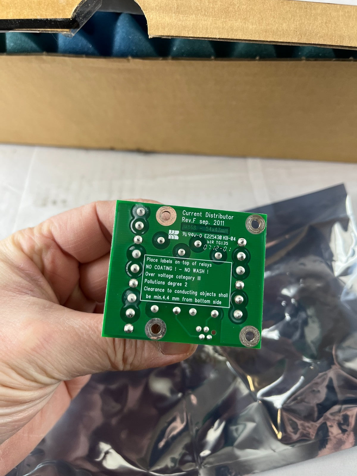 Universal Robots 172080 Current Distributor PCB Spare Part New in Box Made in DK
