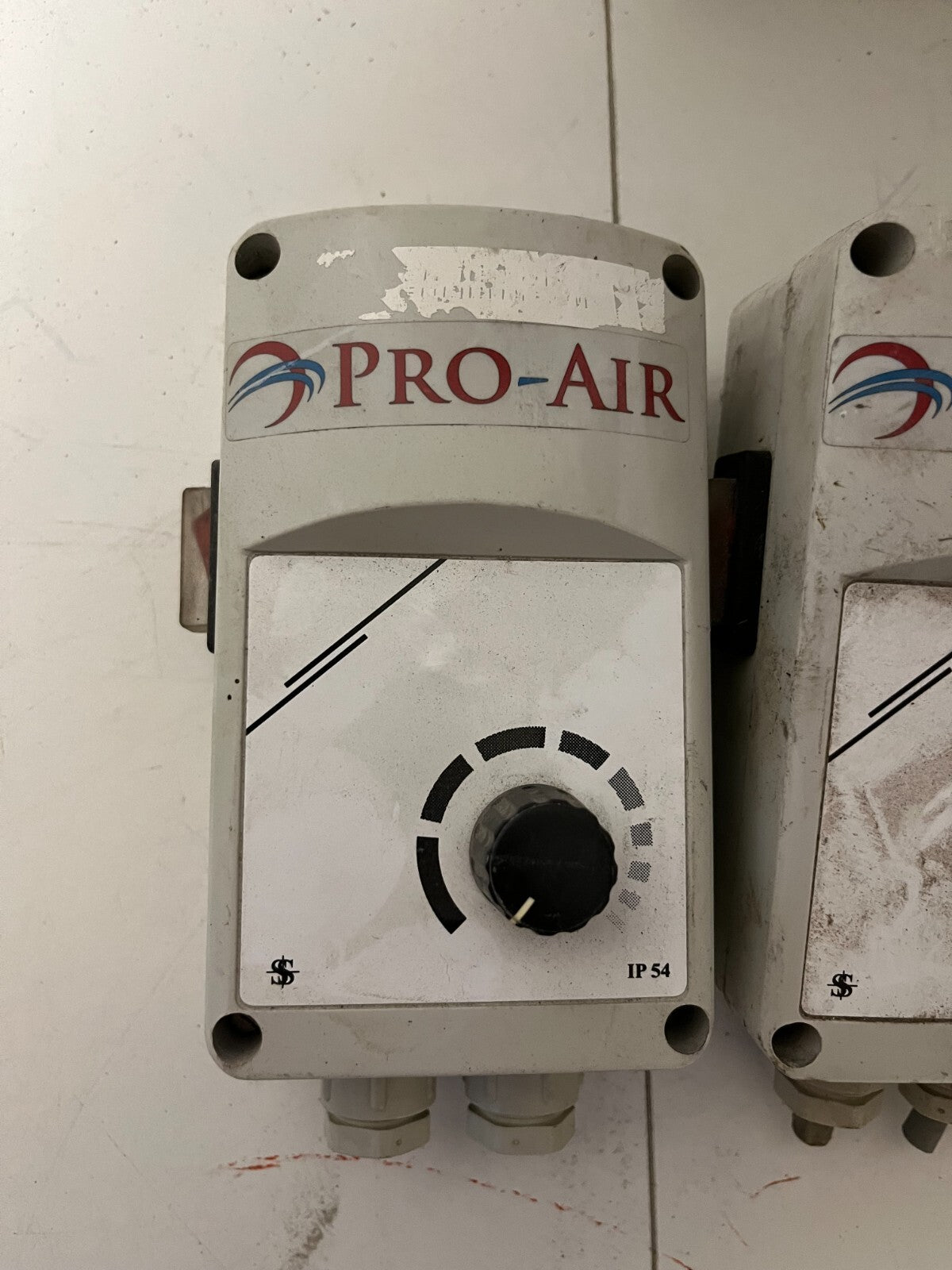 Lot of 3 Pro-Air Variable Speed Fan Controllers IP54 - Used, Fully Functional