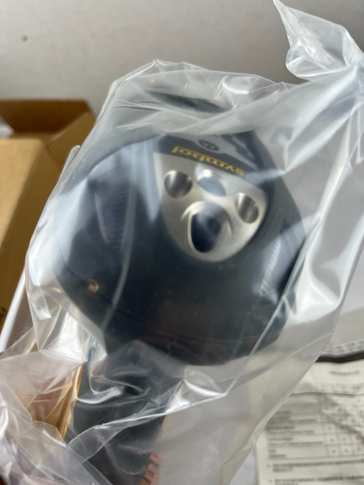 Motorola LS3408-ER20005R Rugged Barcode Scanner Extended Range Yellow New