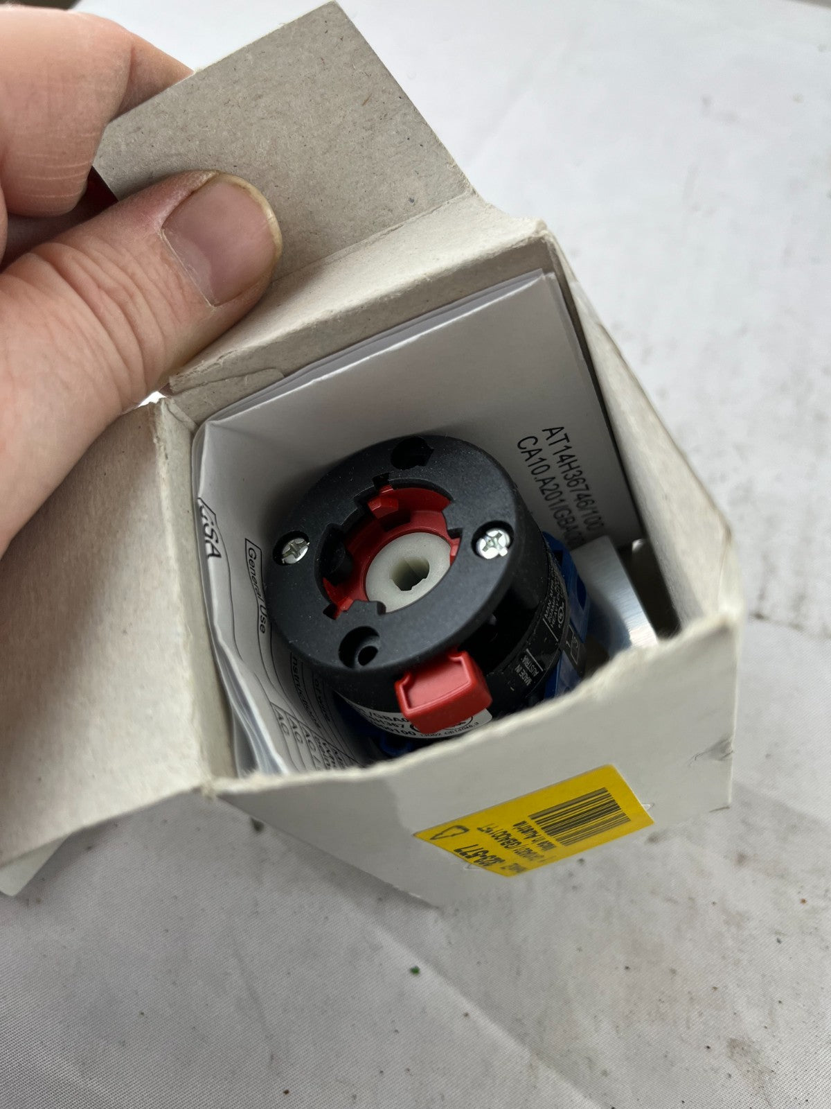 Kraus & Naimer CA10A201/GBA001*FT Rotary Cam Switch 20 A On‑Off New