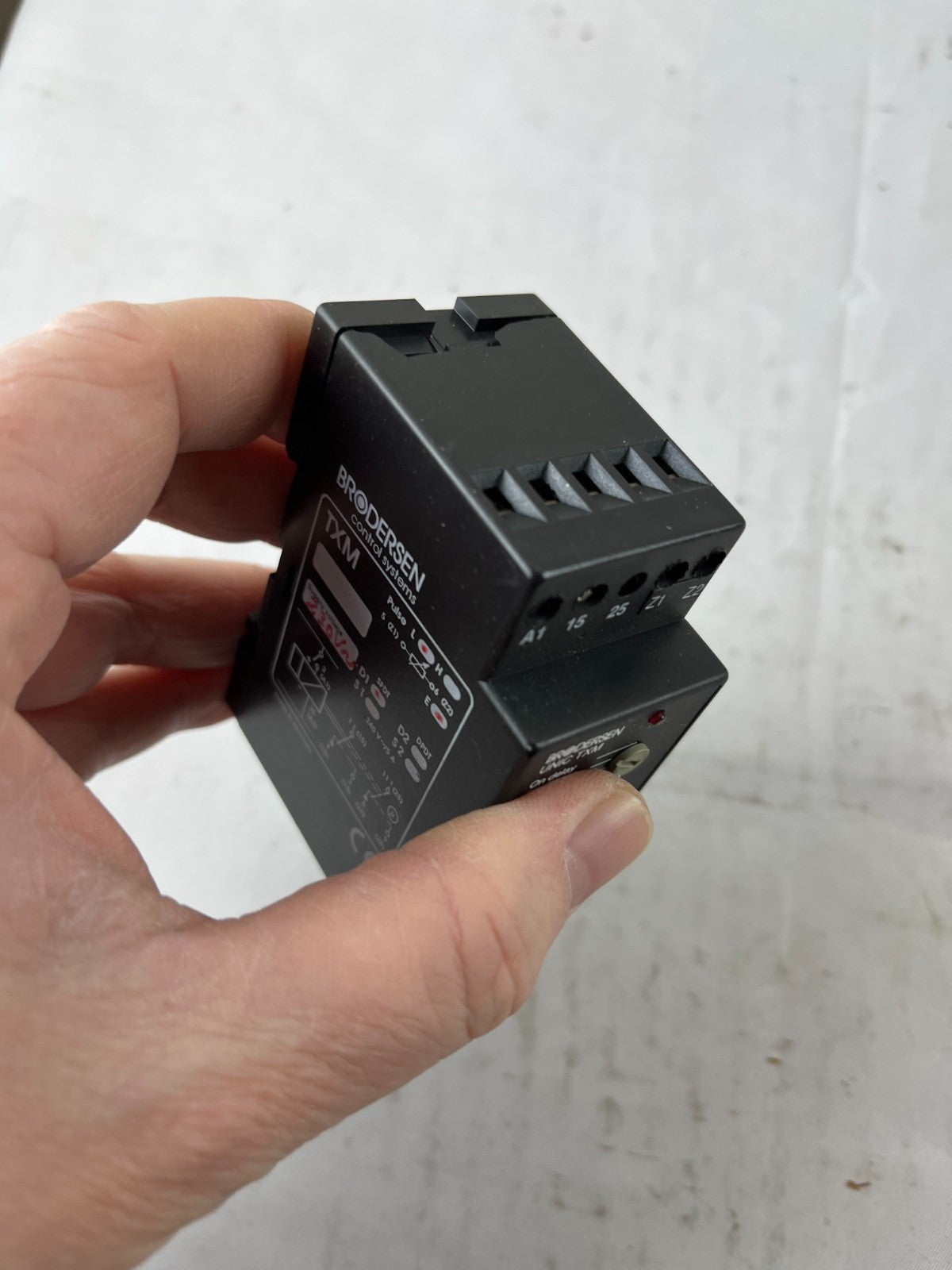Brodersen UNIC TXM Timer Relay 230V AC Multifunction DIN Used Spare Unit