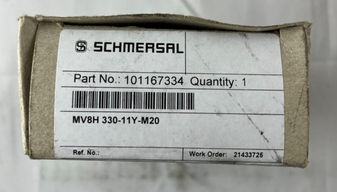 Schmersal MV8H 330-11Y-M20 Heavy Duty Limit Switch IP65 Made Germany NEW 2018