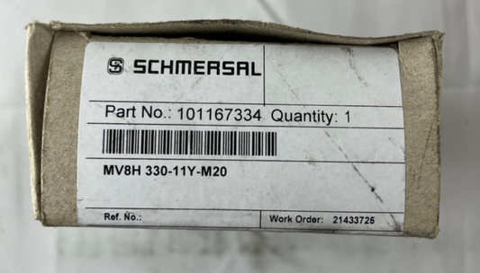 Schmersal MV8H 330-11Y-M20 Heavy Duty Limit Switch IP65 Made Germany NEW 2018