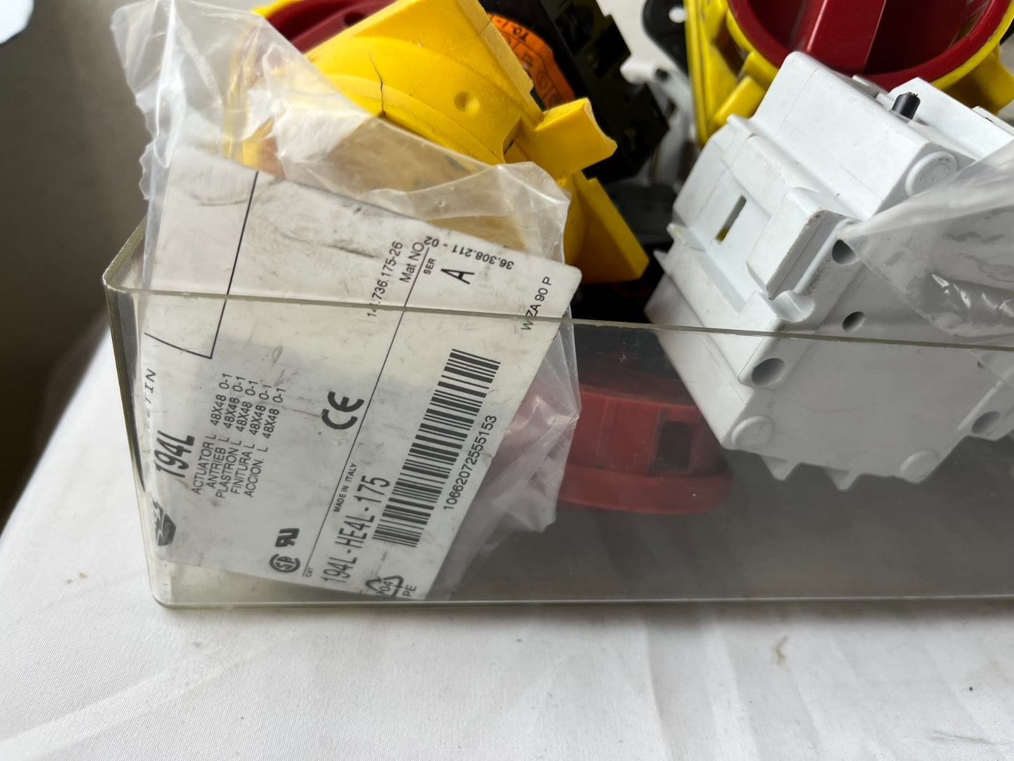 Industrial Switch Bundle Allen Bradley ABB Mixed Lot Emergency Stop Components