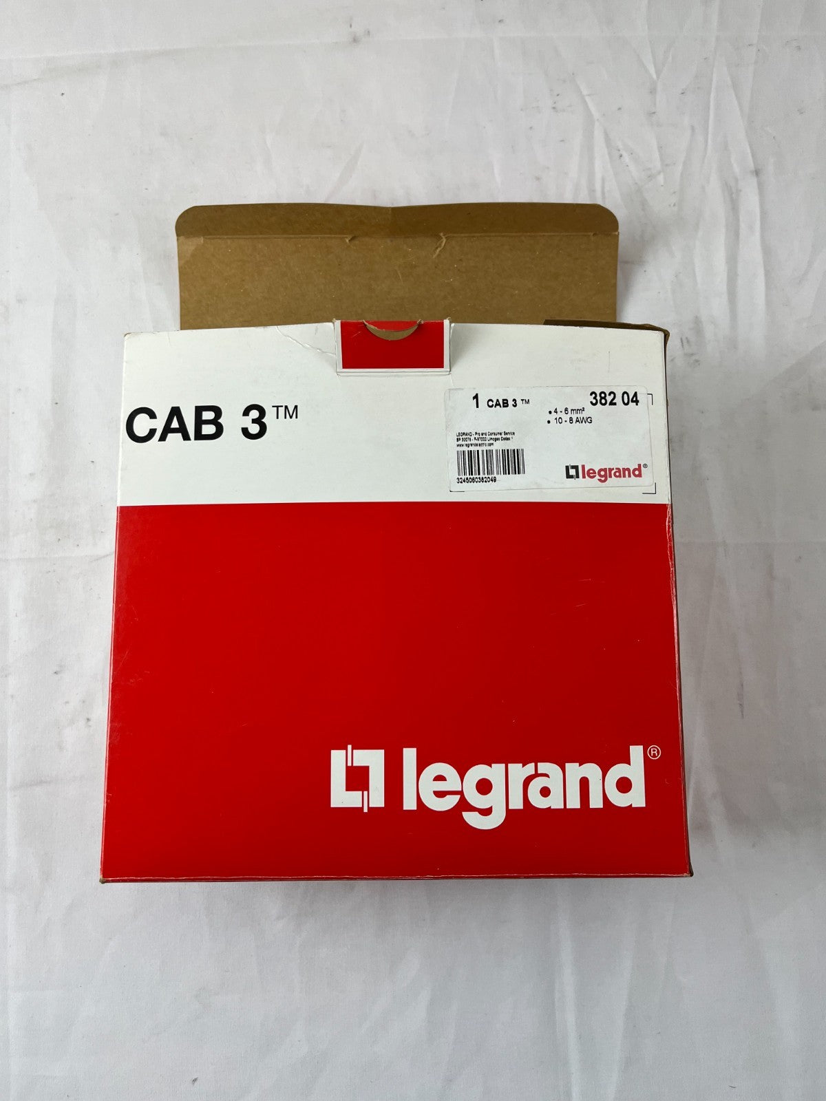 Legrand CAB 3 38204 Cable Marker Toolkit 4–6 mm² (10–8 AWG) New in Box Spares