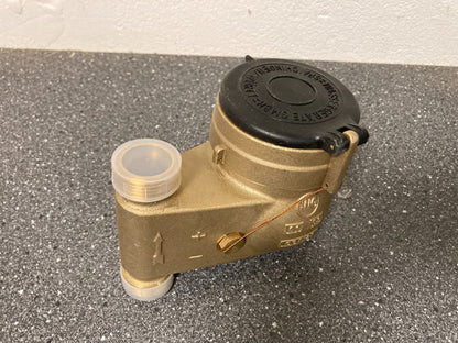 Wasser-Geräte GmbH Cold Water Meter MNRS Mehrstrahlzähler Vertical Qn2.5 DN25