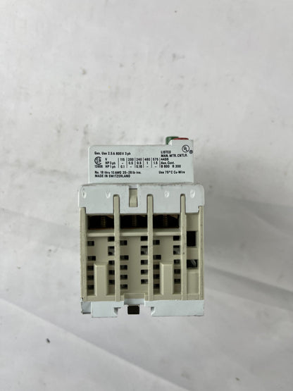 Allen‑Bradley 140-MN-0100 Manual Motor Starter 0.63–1.0A 3‑Pole Used Spare Part