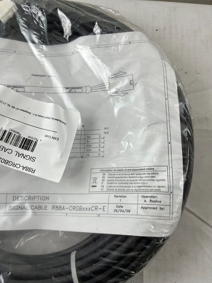 Omron R88A-CRGB020CR-E Servo Motor Signal Cable 20 m New Sealed Unused
