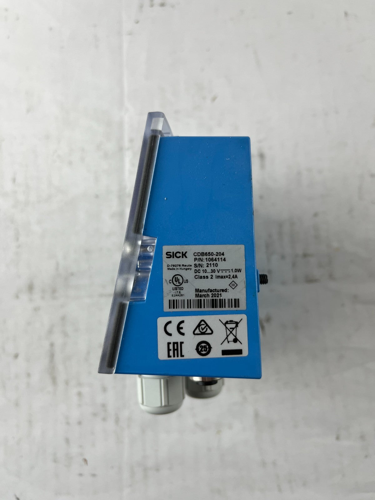 SICK CDB650-204 Connection Module 10–30VDC Sensor Interface Box Used Spare Unit