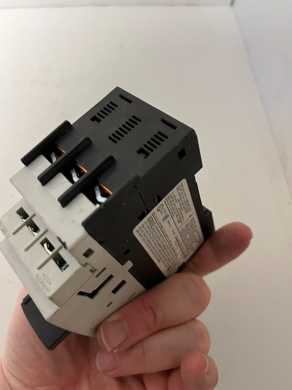 Siemens 3RV1021-1GA15 SIRIUS Motor Starter Protector 4.5–6.3A Used Spare Part