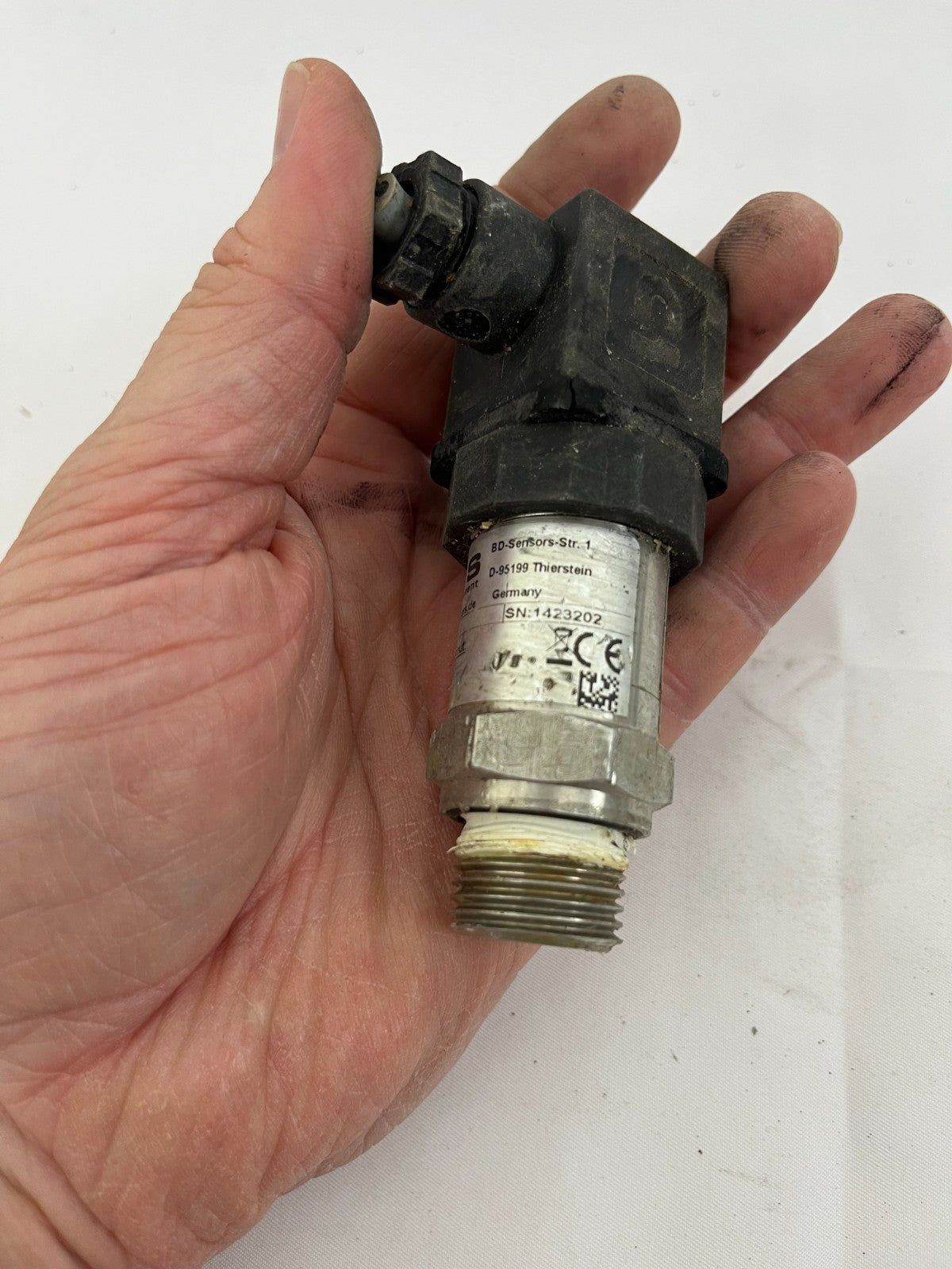 BD Sensors DMK 331 Pressure Transmitter 0–6 bar 4–20mA 2-wire 12–36VDC Used