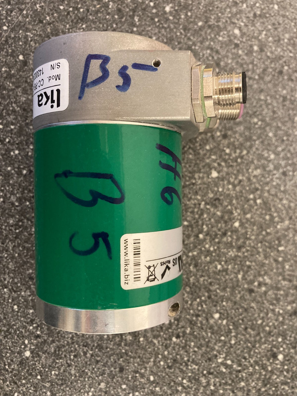 Lika AMC5812/4096PB-15 Rotary Encoder with Profibus Interface - Good Condition
