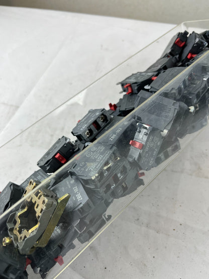 Schneider Electric ZBE102 Harmony XB4/XB5 Contact Blocks 1NC Screw Clamp Bundle
