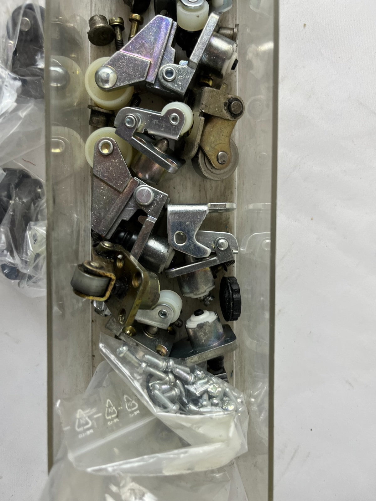 Industrial Limit Switch Parts Roller Lever Actuator Mixed Lot Metal Assemblies