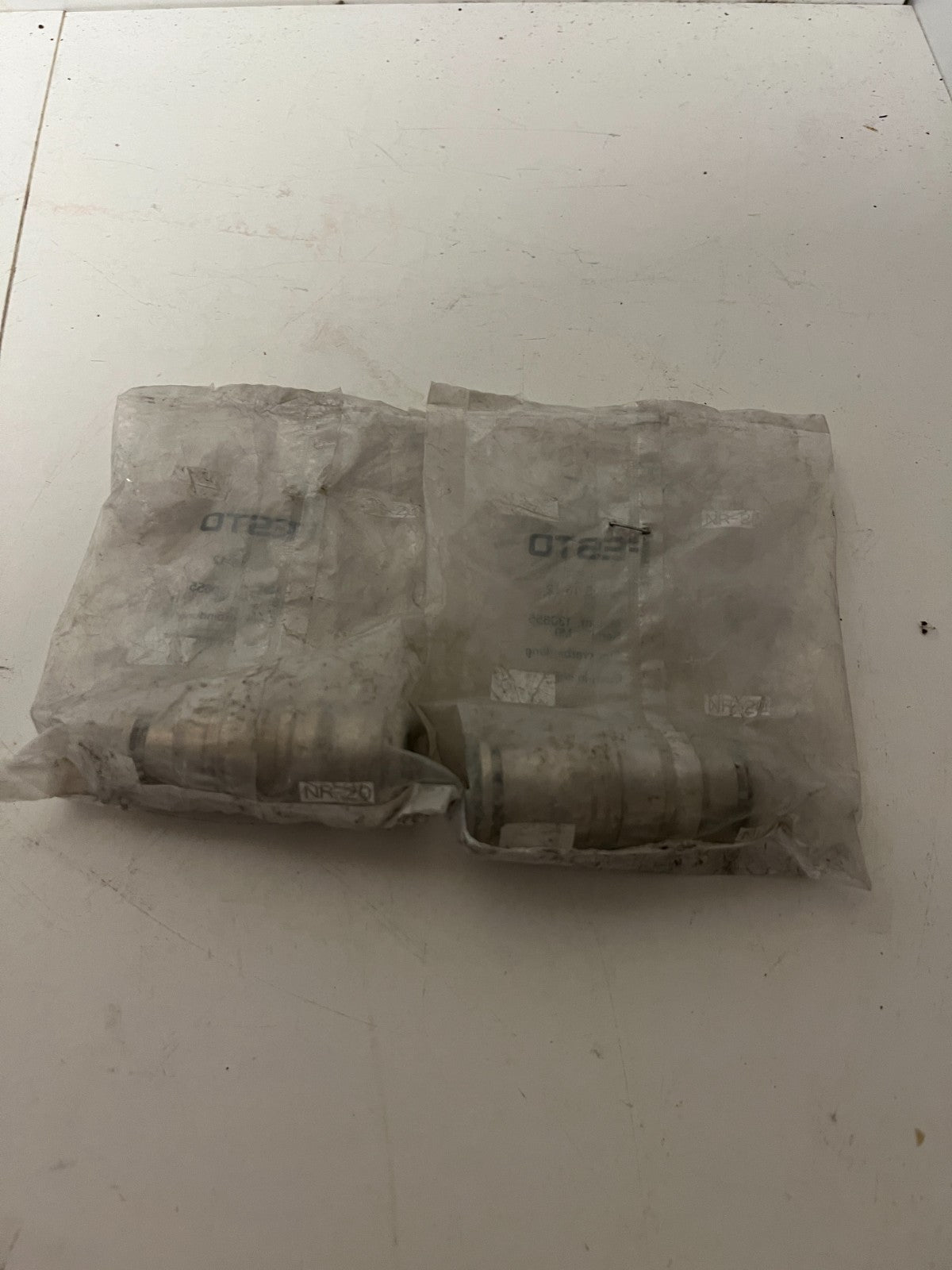 Festo CRQS-16-12 130655 Push-In Connector Pneumatic Fitting New Lot of 2 Pcs