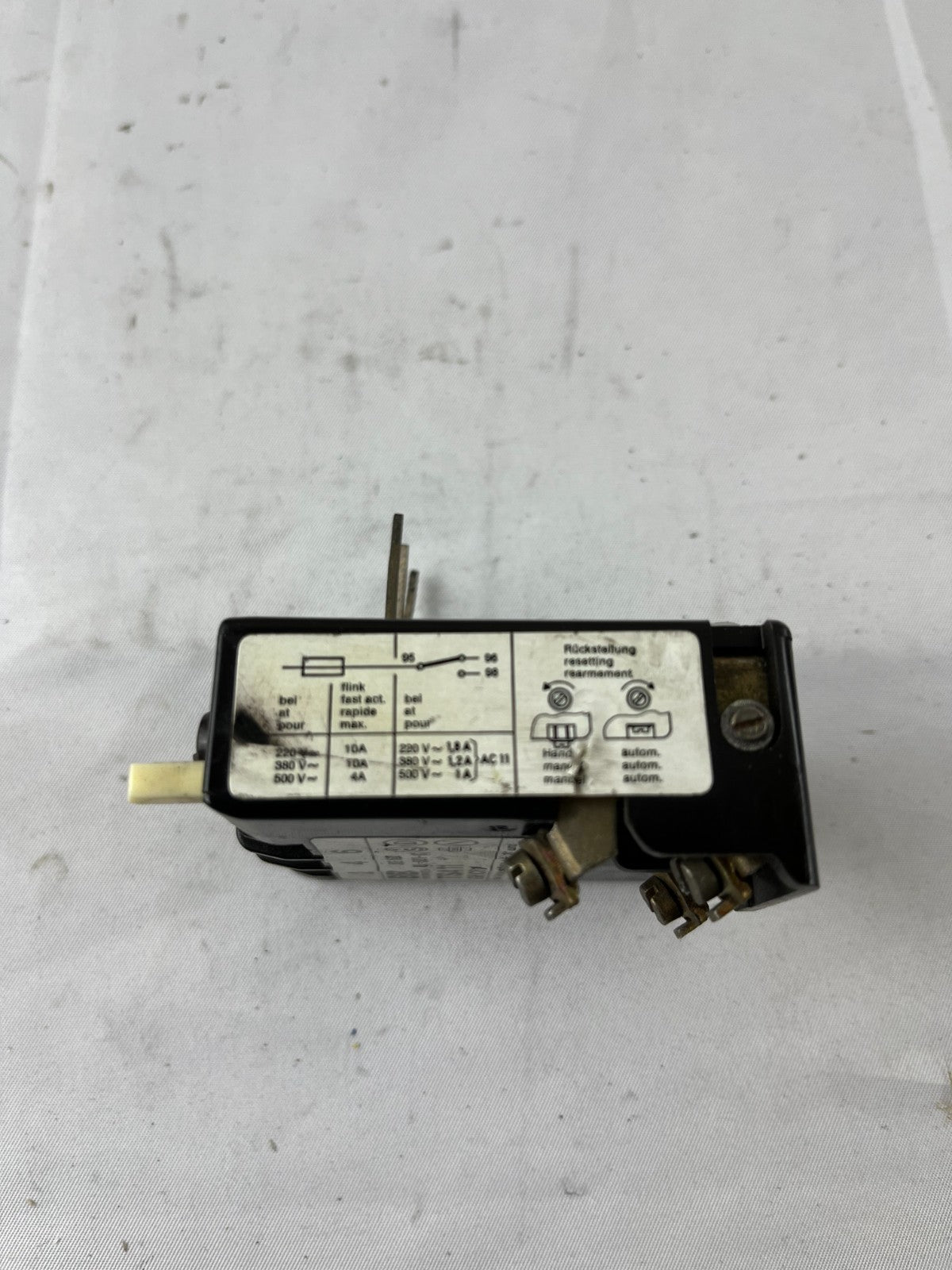 BBC Brown Boveri TSA11 GHC621 Thermal Overload Relay 500V Used Spare Part