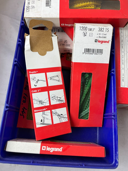 Legrand CAB 3 Cable Markers Number Sleeves Mixed Incomplete Lot New Bundle
