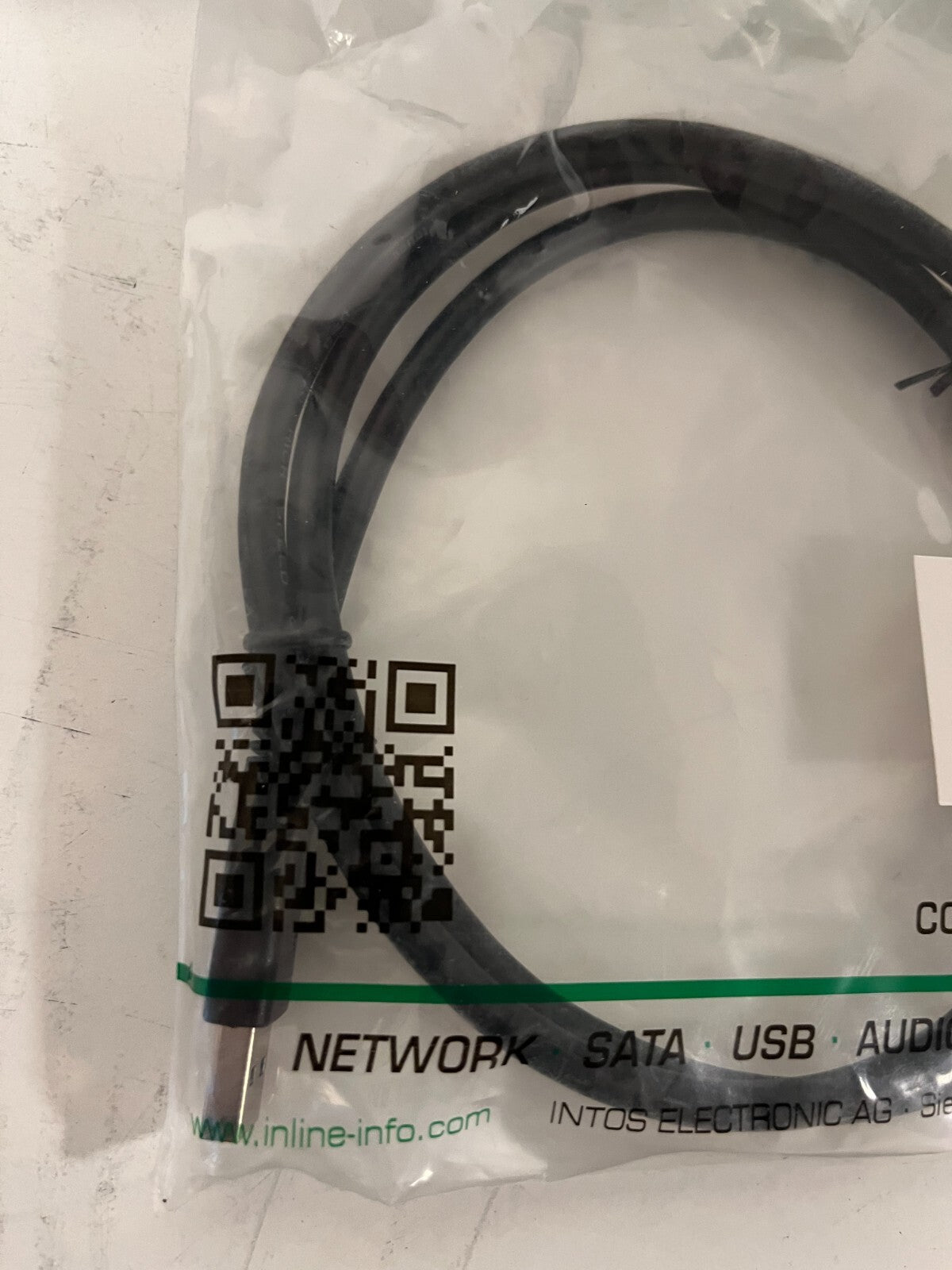 Lot of 5x InLine USB 3.0 Cable AM to BM 1m Black Art. 35310 New Sealed
