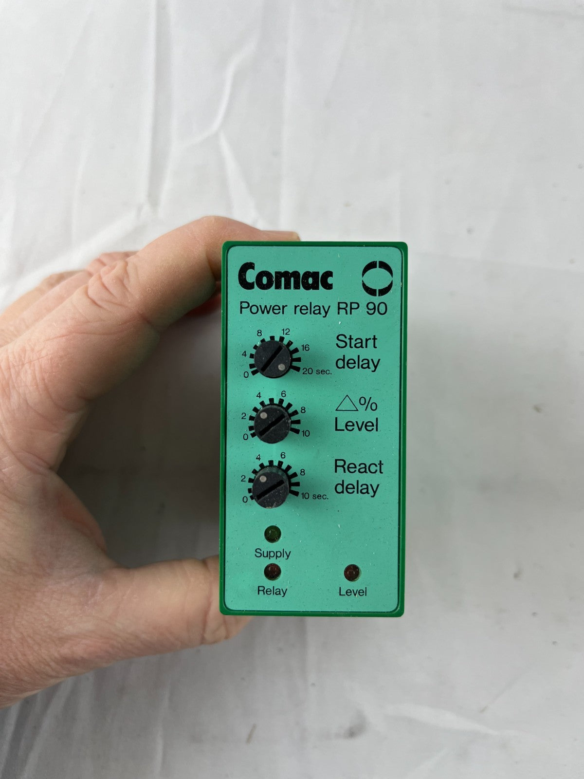 Comac RP90 Power Relay NEW 3-Phase 230VAC Motor Monitor 0-6A Denmark Made