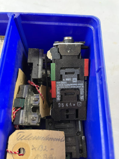 Telemecanique Square D Harmony Control Components Lot Push Buttons Switches