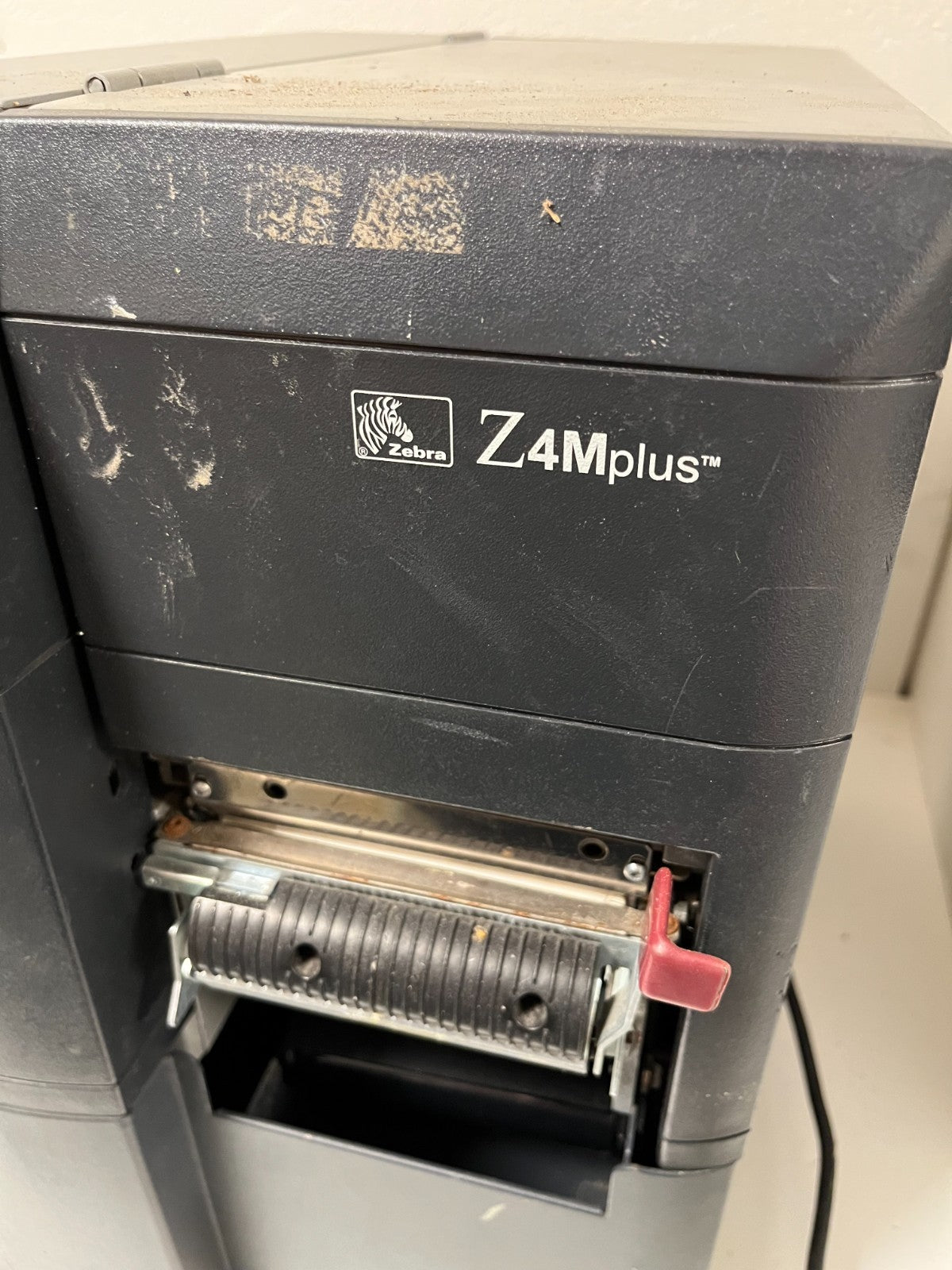 Zebra Z4Mplus Z4M00-200E-5030 Thermal Label Printer 203DPI Working Condition