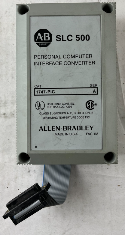 Allen-Bradley 1747-PIC SLC 500 Personal Computer RS-232 to DH-485 Interface