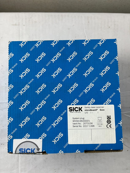 SICK microScan3 Core Safety Laser Scanner MICSX-ABIZZZZZ1 I/O M12 New in Box