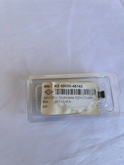 KTI SFP-GLM-A Mini-GBIC 1000Base-SX Multimode 850nm LC 500m New Unused