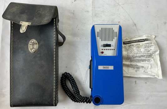 Refco 5650 Refrigerant Leak Detector Halogen CFC HCFC HFC w/ Case Used Spare