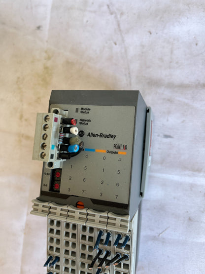 Allen-Bradley 1734D-IB8XOW8 Point I/O DeviceNet Module Used Tested Working Fine