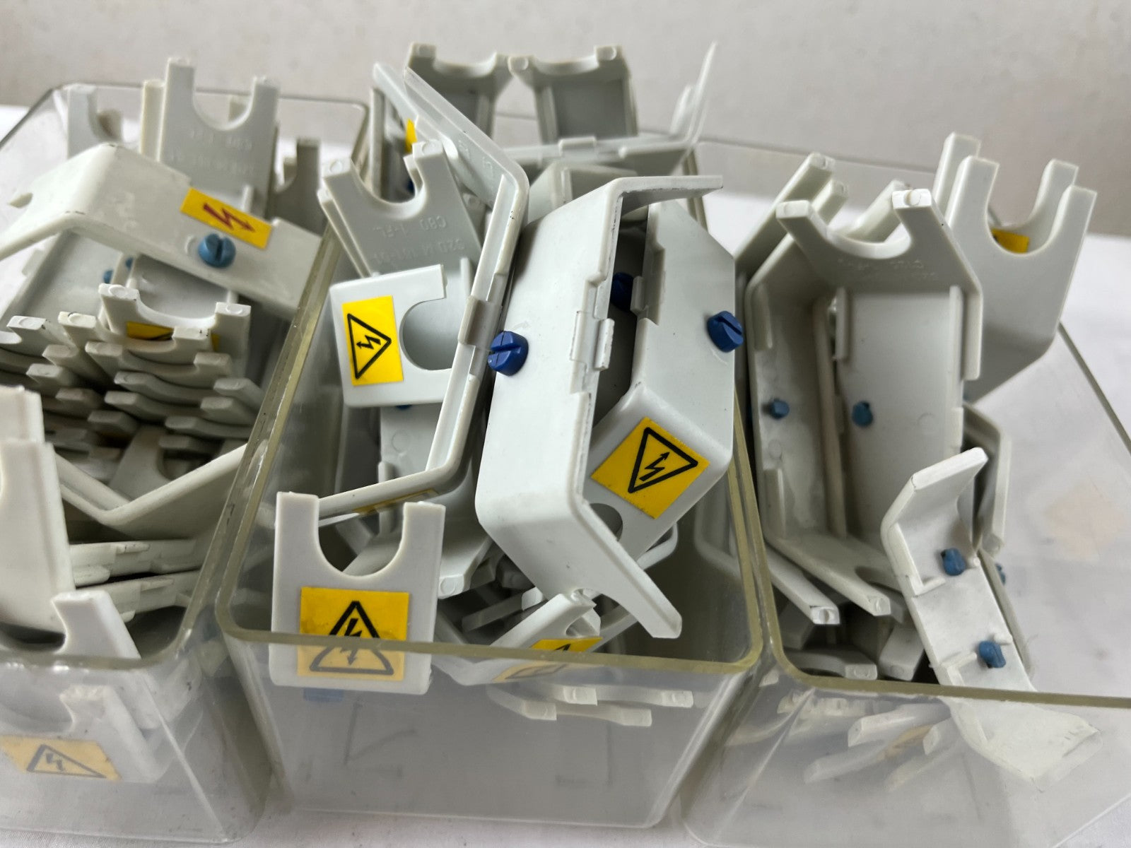 Industrial Switch Fuse Handle Parts Bulk Lot 3 Trays Mixed New Unused