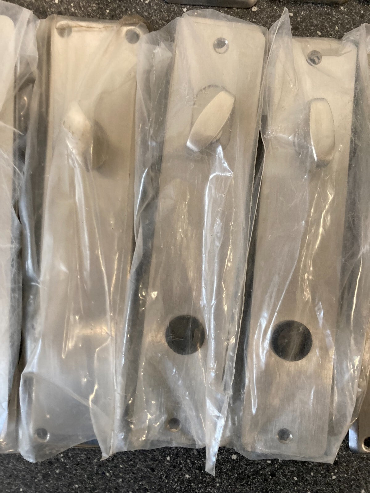 Bundle of 12x Assa Abloy Spacer Long Plates w. Lever Handles 230x50x5mm