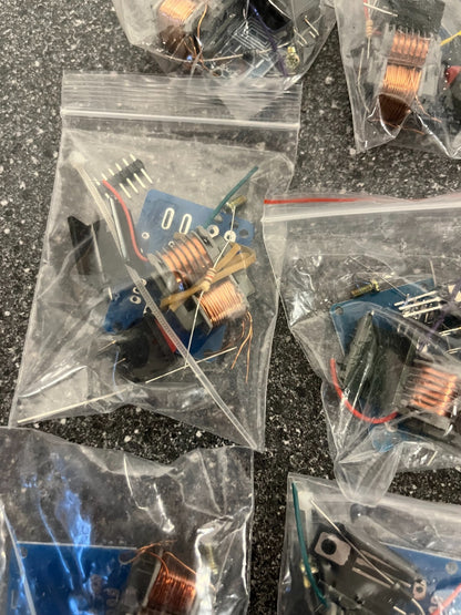 9x DIY Inductor Power Supply Kits - Step-Up/Step-Down DC-DC Modules New Unused