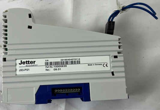 Jetter JX3-PS1 Power Supply Module 24V DC Automation Controller Used Spare Unit