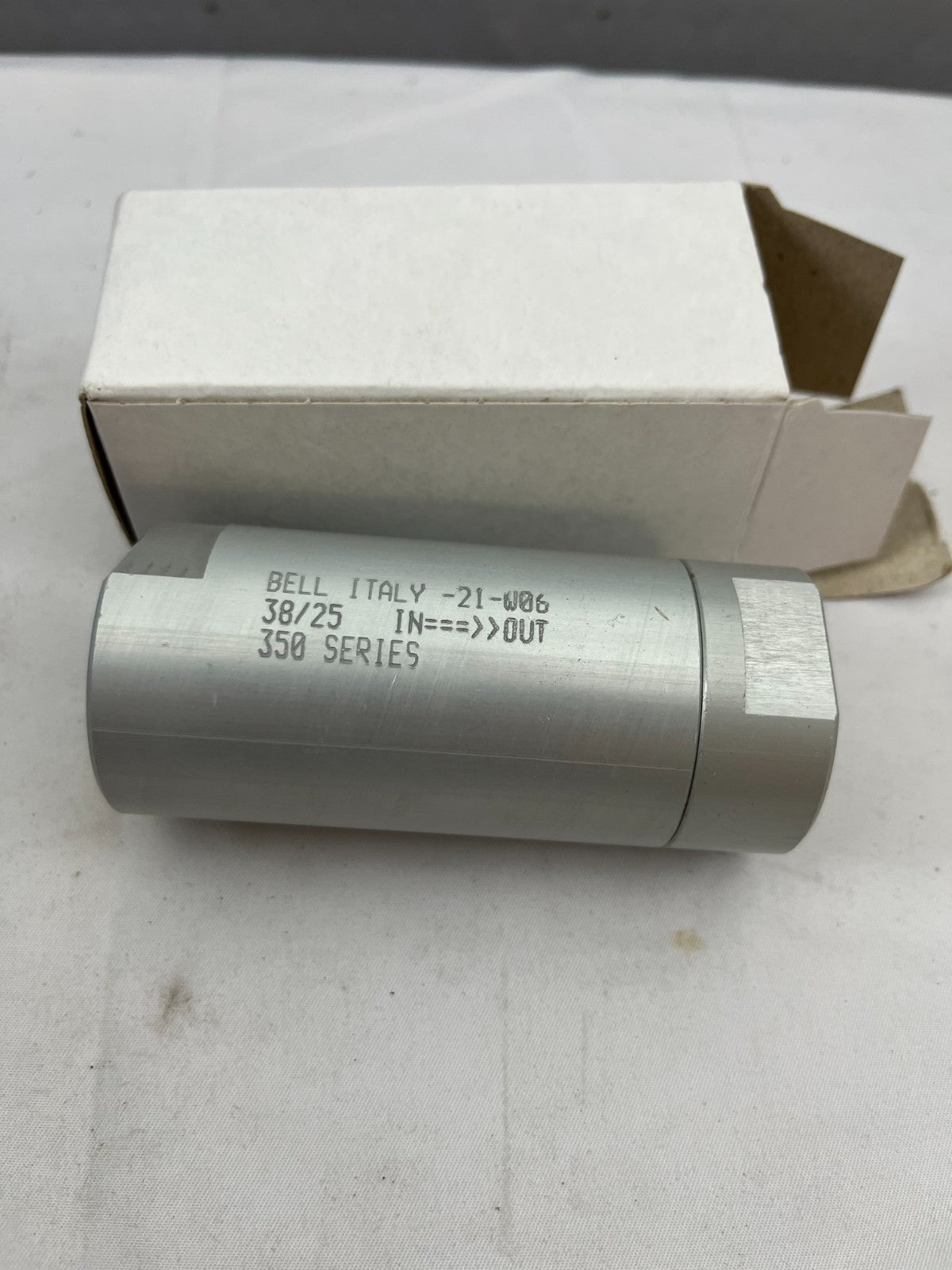Bell Italy 350 Series Hydraulic Inline Filter 38/25, High Pressure, New In Box