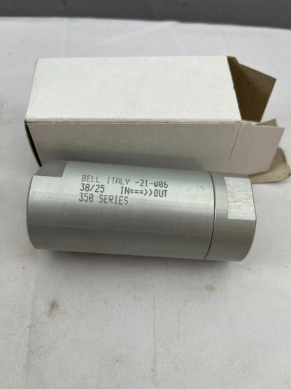 Bell Italy 350 Series Hydraulic Inline Filter 38/25, High Pressure, New In Box