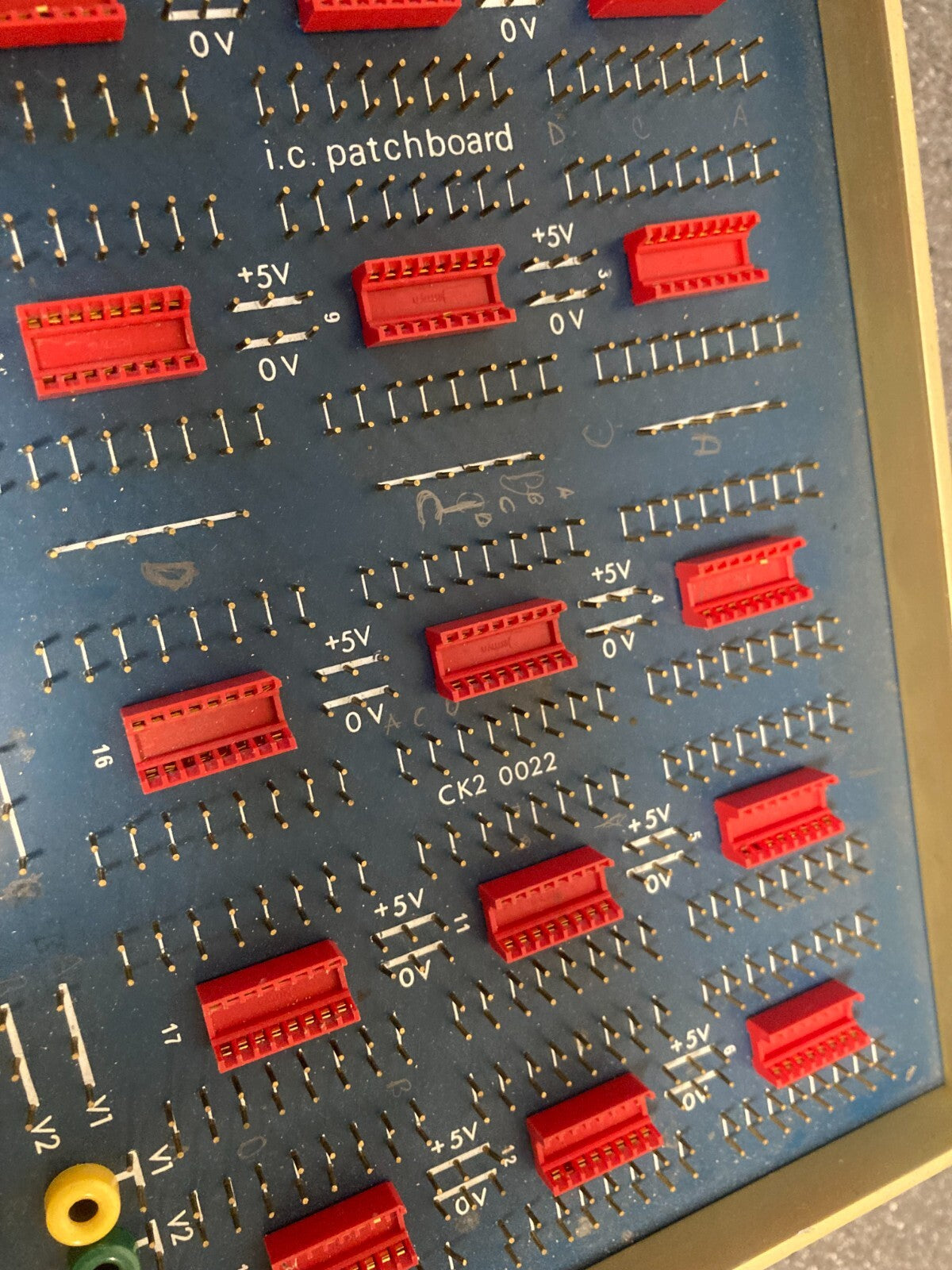 1972 Limrose Electronics IC Patchboard Model CK2 0022, Vintage Electronics