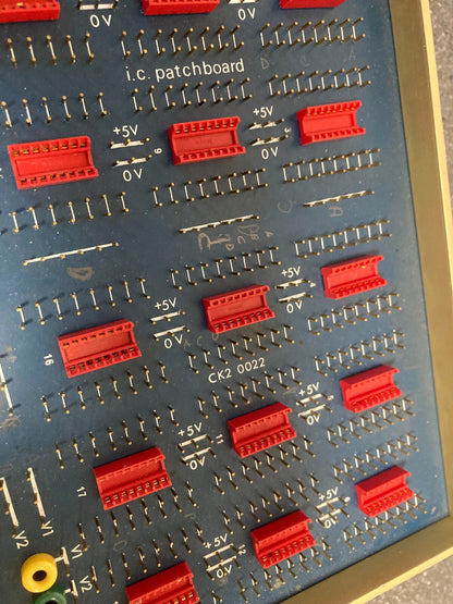 1972 Limrose Electronics IC Patchboard Model CK2 0022, Vintage Electronics
