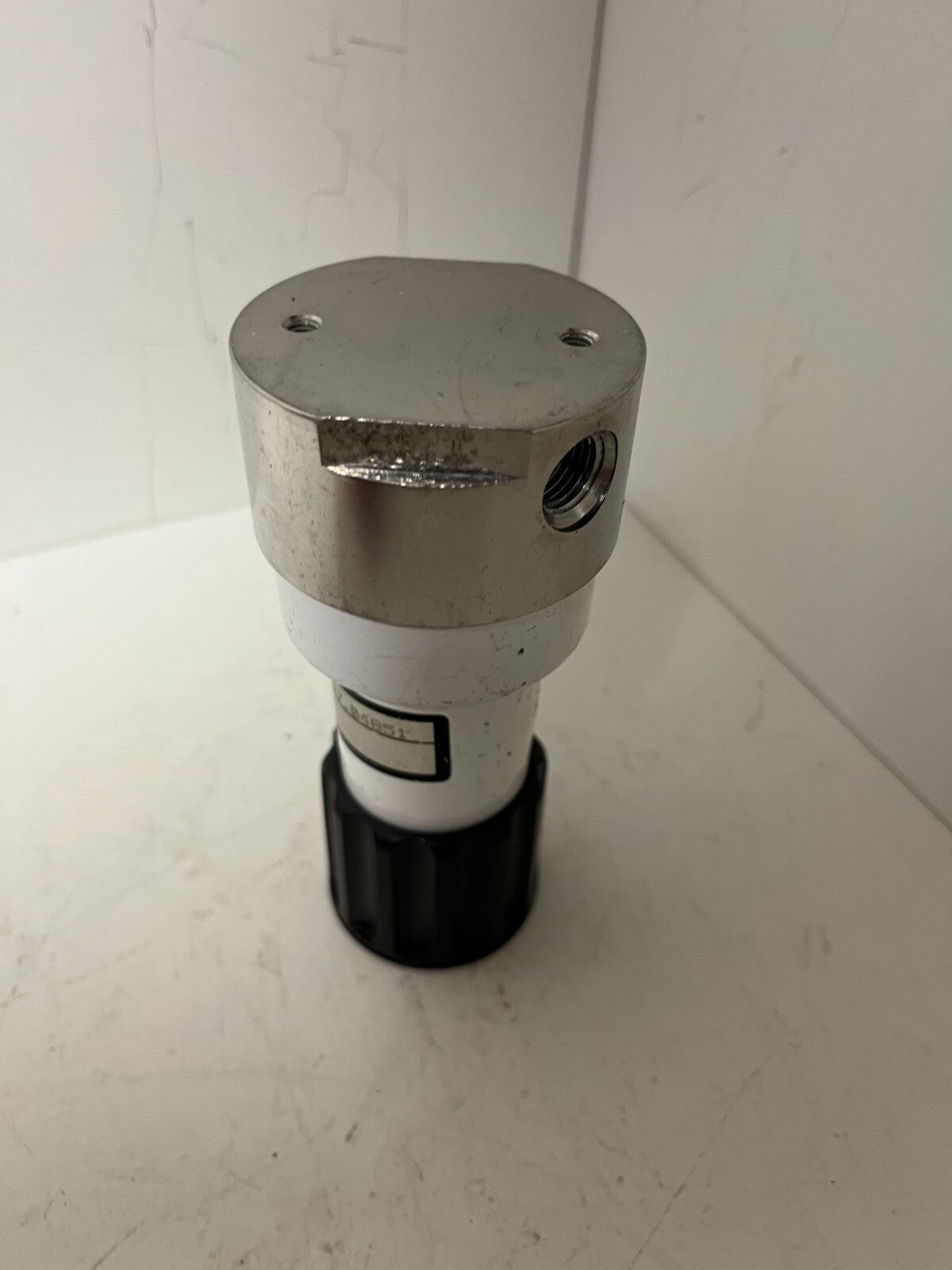 Messer Griesheim Pressure Regulator 40bar/4bar Stainless Steel Used Working
