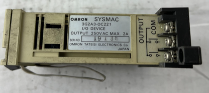 Omron 3G2A3-OC221 SYSMAC S6 I/O Device Output Module 250VAC 2A Used Spare Part