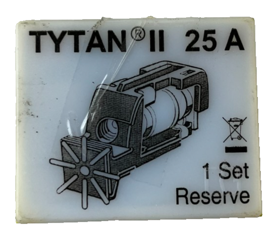 Tytan II 25A Fuse Holder Insert Reserve Module NOS New Boxed Spare Unit