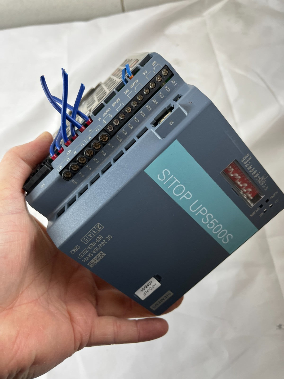 Siemens SITOP UPS500S 6EP1933-2EC51 24V 15A UPS Power Supply Tested Spare Unit