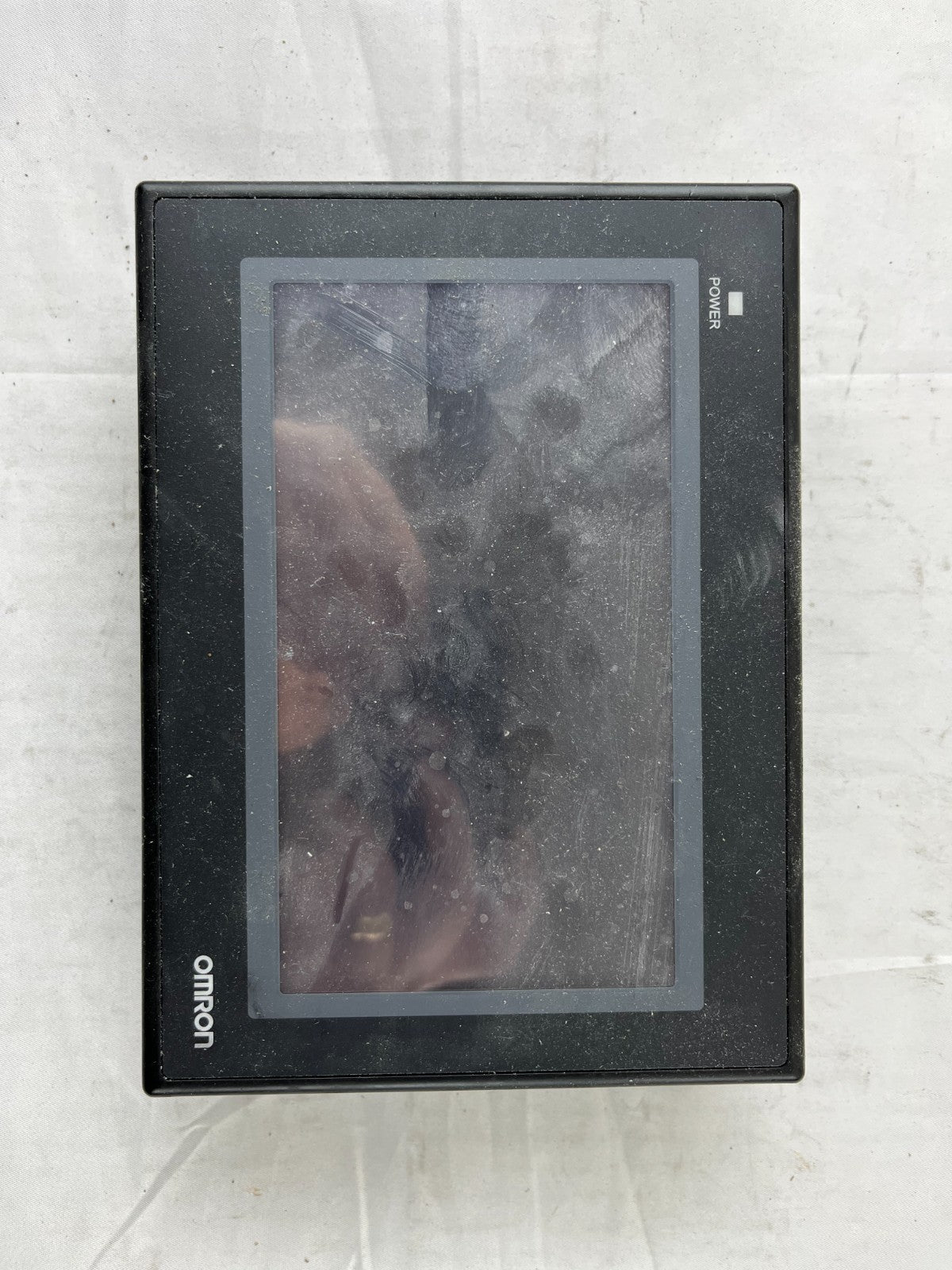 Omron NB7W-TW01B Interactive Display 7" HMI Touch Screen 24V DC Ethernet Used