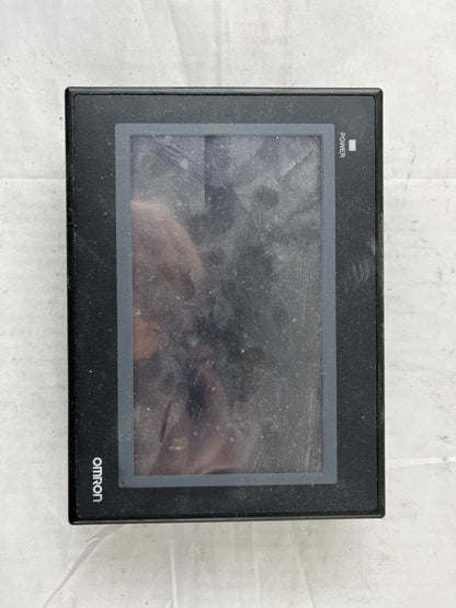 Omron NB7W-TW01B Interactive Display 7" HMI Touch Screen 24V DC Ethernet Used