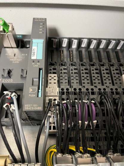 Siemens ET200S Panel IM161-3 PN High Feature Profinet IO w/ Terminal Blocks Only