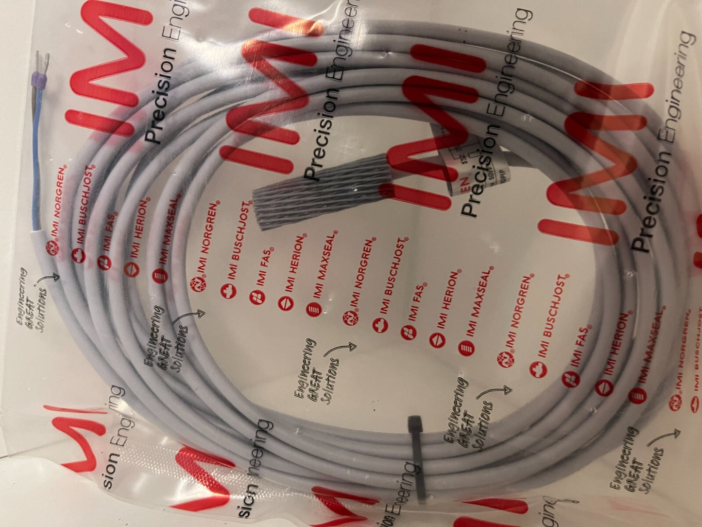 IMI Norgren QM/34/S/5 Reed Switch Sensor 5m 10-240V AC/DC IP66 New Sealed