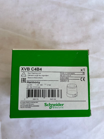 Schneider Electric XVB C4B4 Harmony Red Flashing Unit 24-48V IP66 New Spare Unit