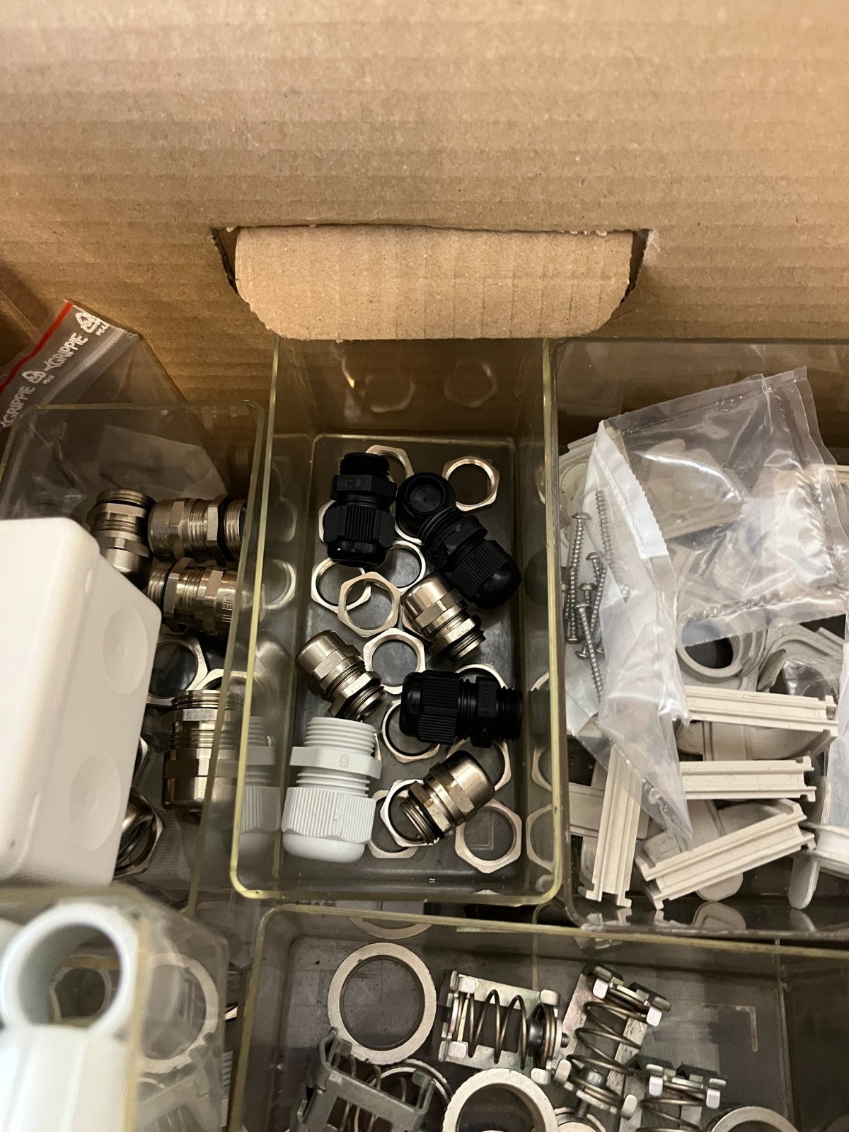 Detzel Univolt Cable Gland Lot PG21 PG29 Plastic Metal Industrial Bulk Mixed