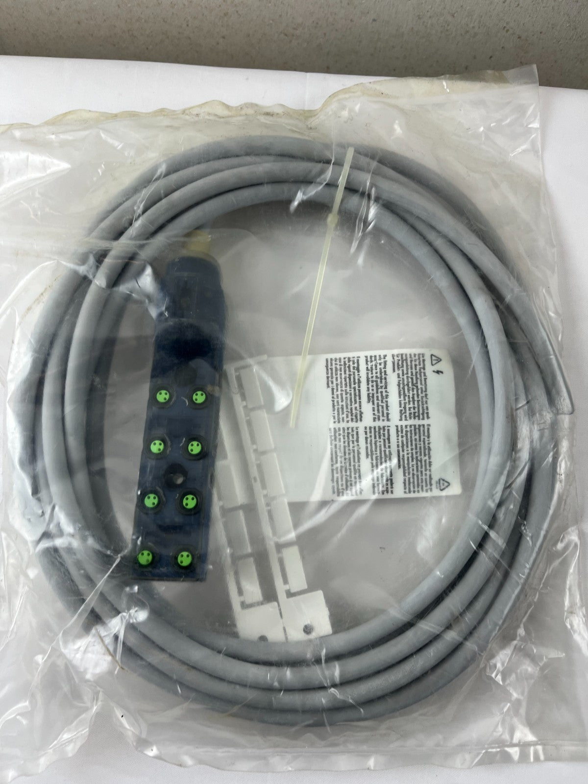 Murr Elektronik 8000-88010-3570500 Exact8 M8 Distribution Cable 8×M8 3-Pin 5m