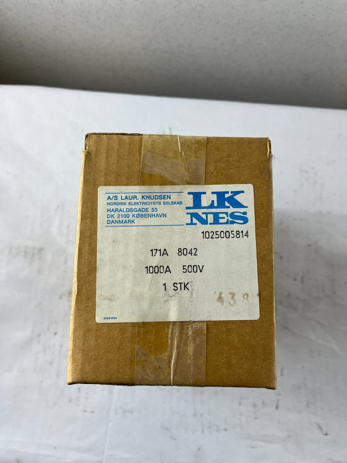 LK-NES 171A8042 DIN 4 Cartridge Fuse Link 1000A 500V Industrial Fuse NEW Spare